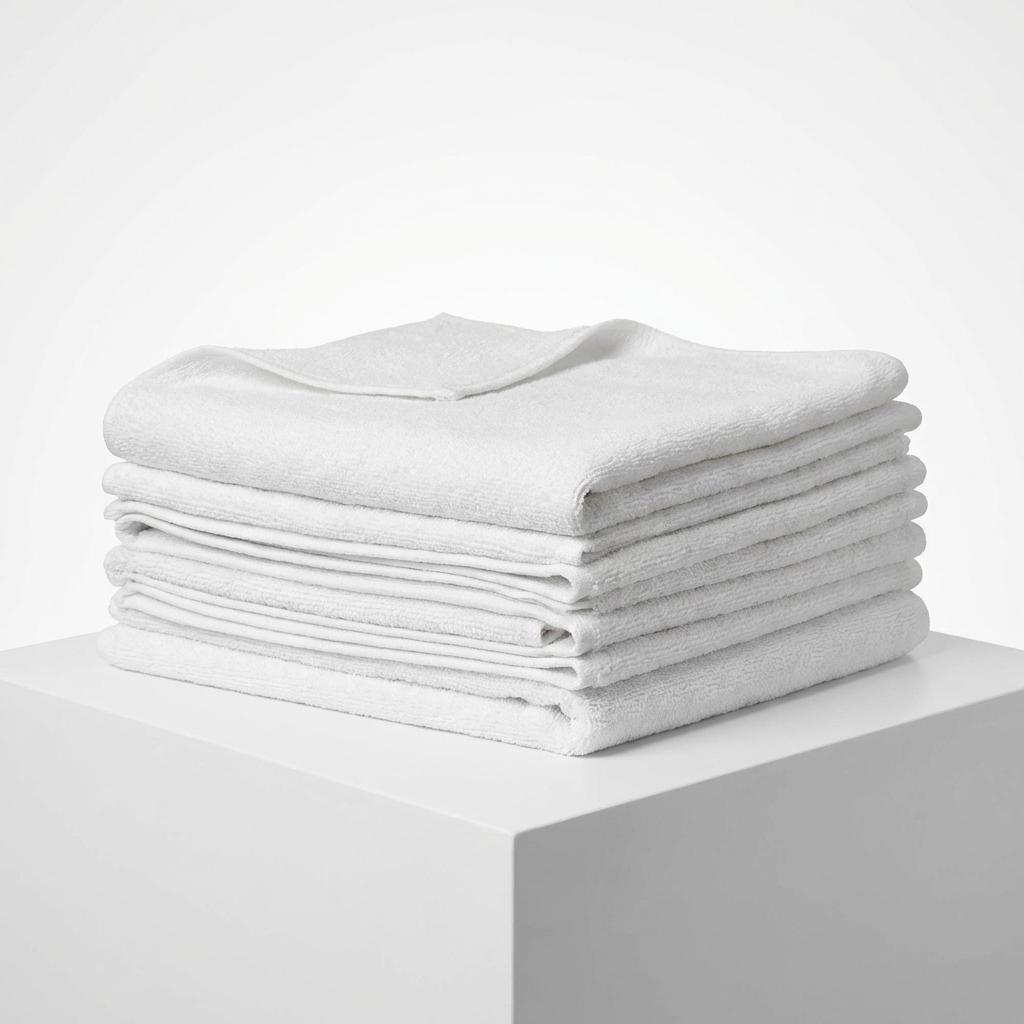 Beyaz Penye Parça Bez